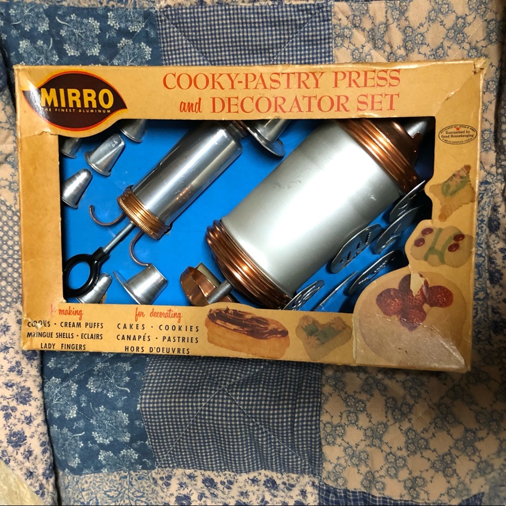 Vintage Mirro Cookie Cooky- Pastry Press